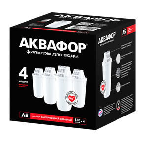 Сменный модуль для кувшинов Аквафор А5 комплект 4 шт. 1704