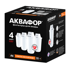 Сменный модуль для кувшинов Аквафор А6 комплект 4 шт. 1705