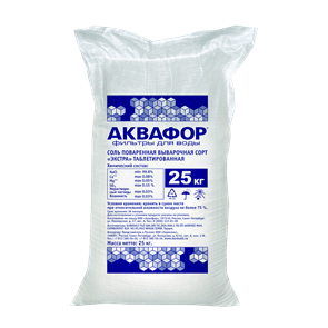 {{photo.Alt || photo.Description || 'Cоль таблетированная Аквафор 25 кг'}}